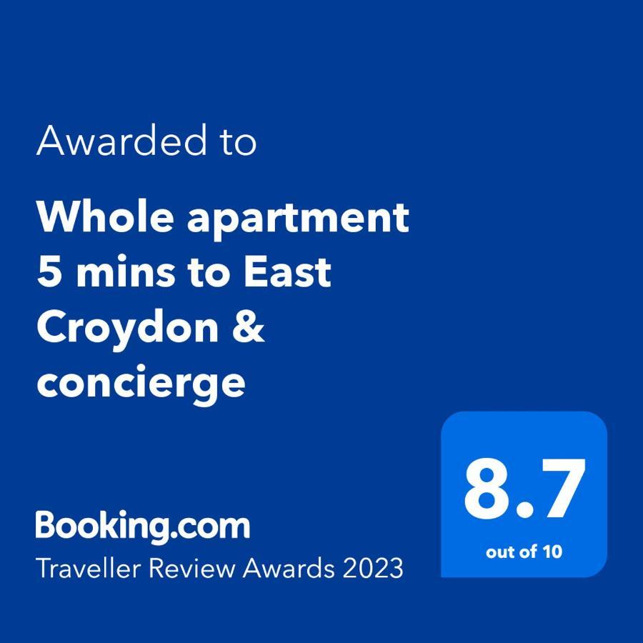 Whole Apartment 5 Mins To East Croydon & Concierge Λονδίνο Εξωτερικό φωτογραφία